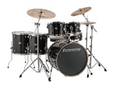 Ludwig LCEE6220 Drum Kit Black Sparkle Drum Set-P.O.P.